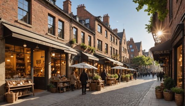 Boutiques artisanales au cœur de la ville
