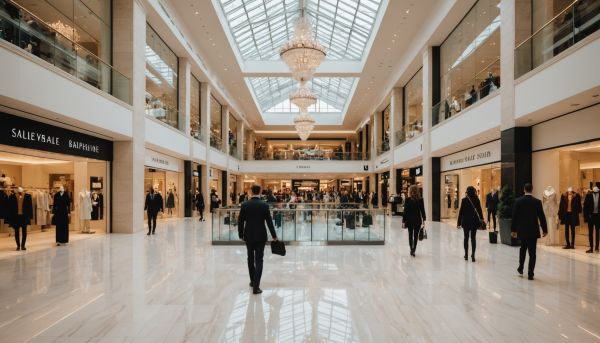 Centres commerciaux et magasins de mode