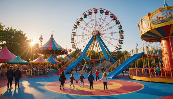 Parcs de loisirs et aires de jeux