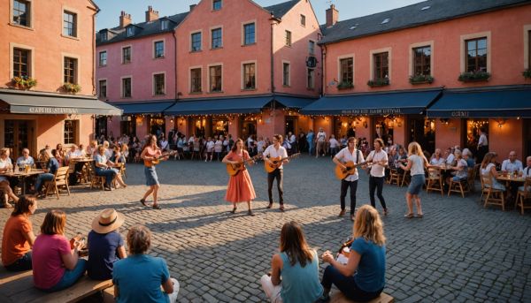 Soirées animées et spectacles de rue estivaux