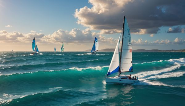 Voile et sports nautiques en haute mer